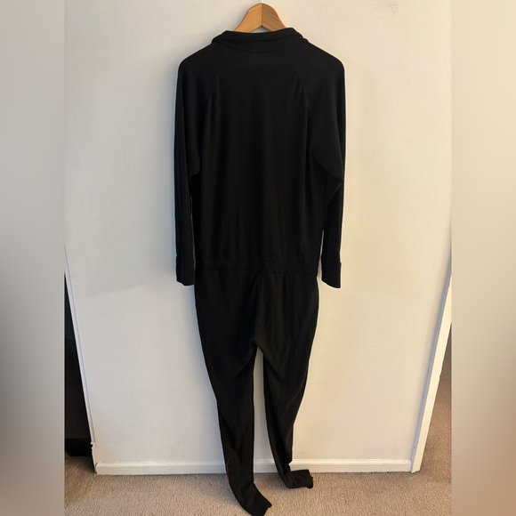 T by Alexander Wang - Black Button-Up Jumpsuit Romper, Women’s Size Large - Picture 5 of 7